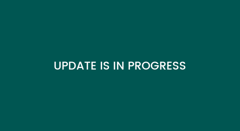 Update is in progress